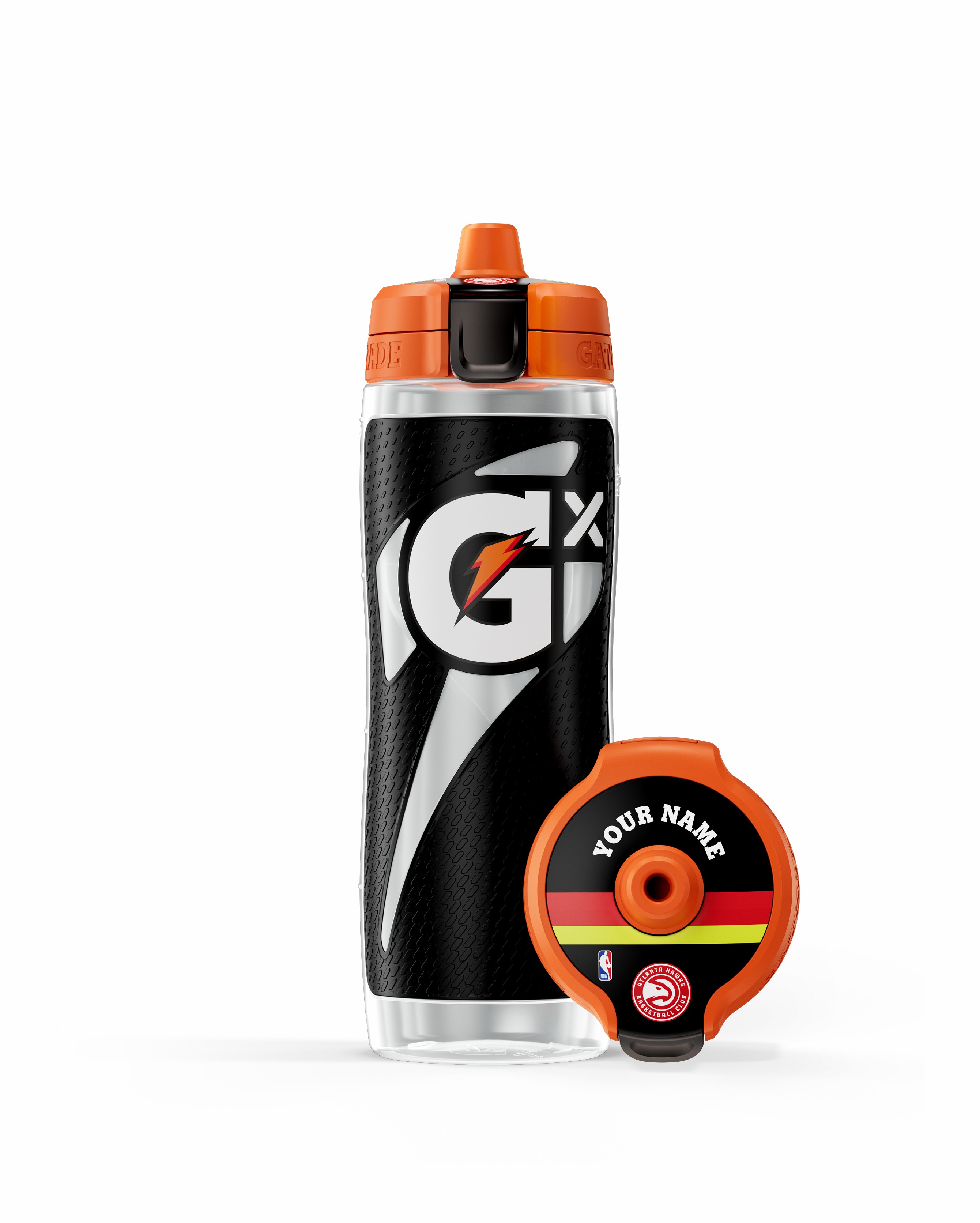 Atlanta Hawks Gatorade Gx NBA Water Bottle (30 oz) Bundle Bottles | FIL164879