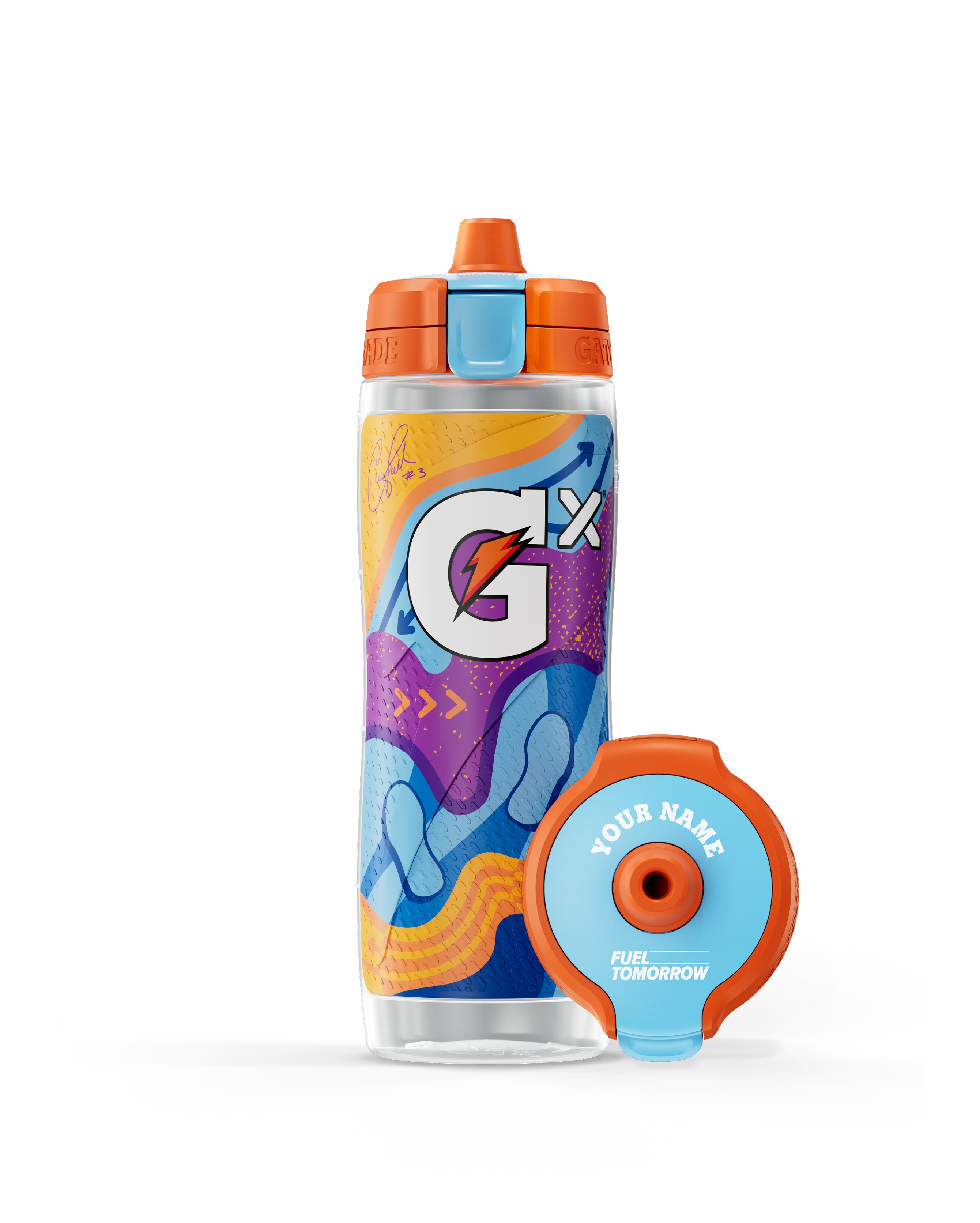 Candace Parker Gatorade Candace Parker Gx Collaboration Water Bottle (30 oz) Bundle Bottles | LQV021463