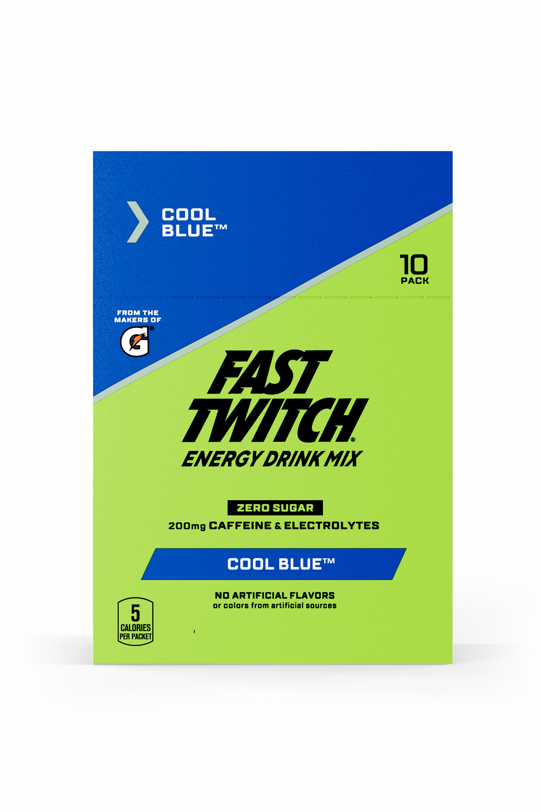 Cool Blue Gatorade Fast Twitch Powder Sticks (40 sticks) Powders | ZHR849360