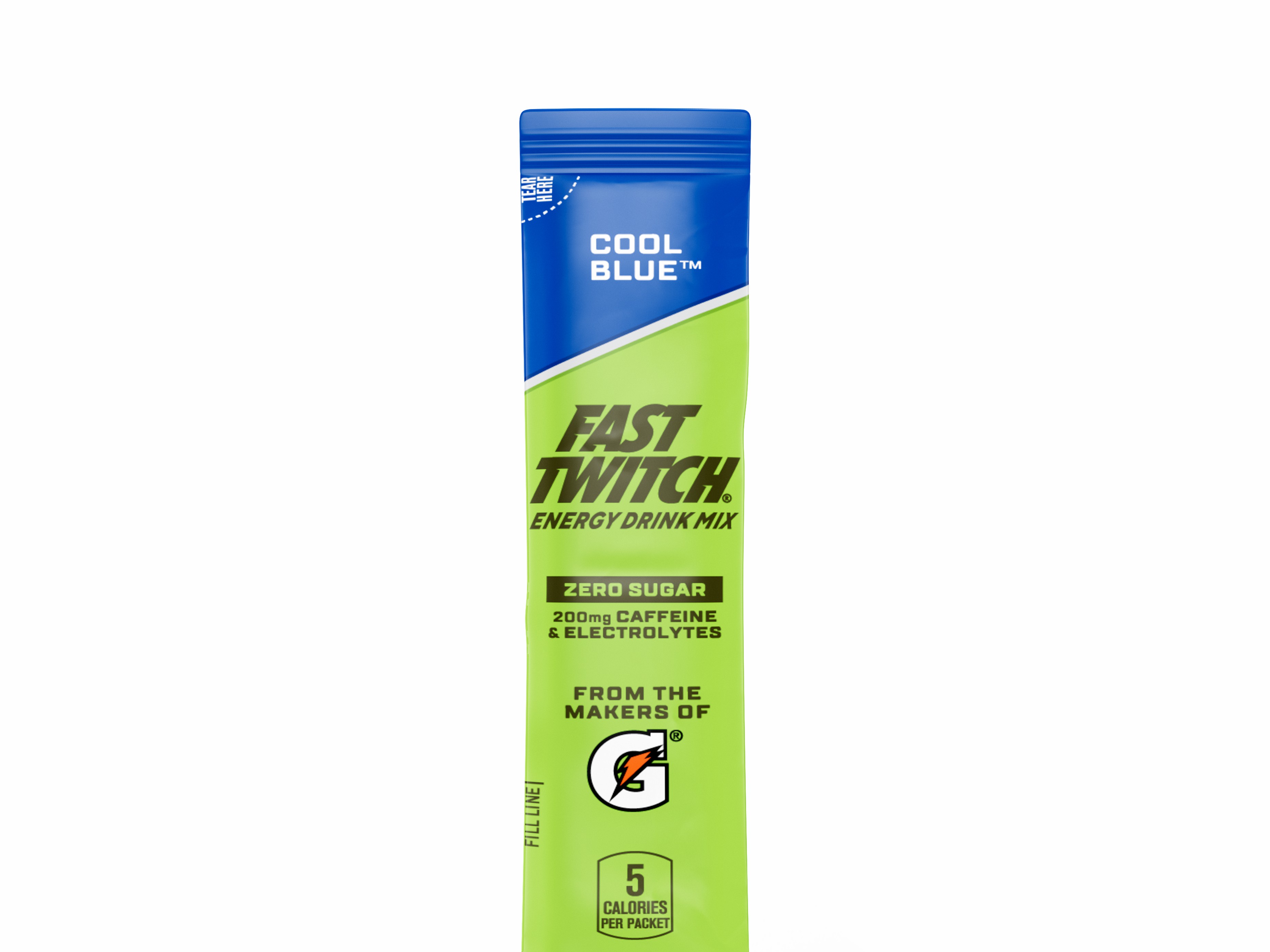 Cool Blue Gatorade Fast Twitch Powder Sticks (40 sticks) Powders | ZHR849360