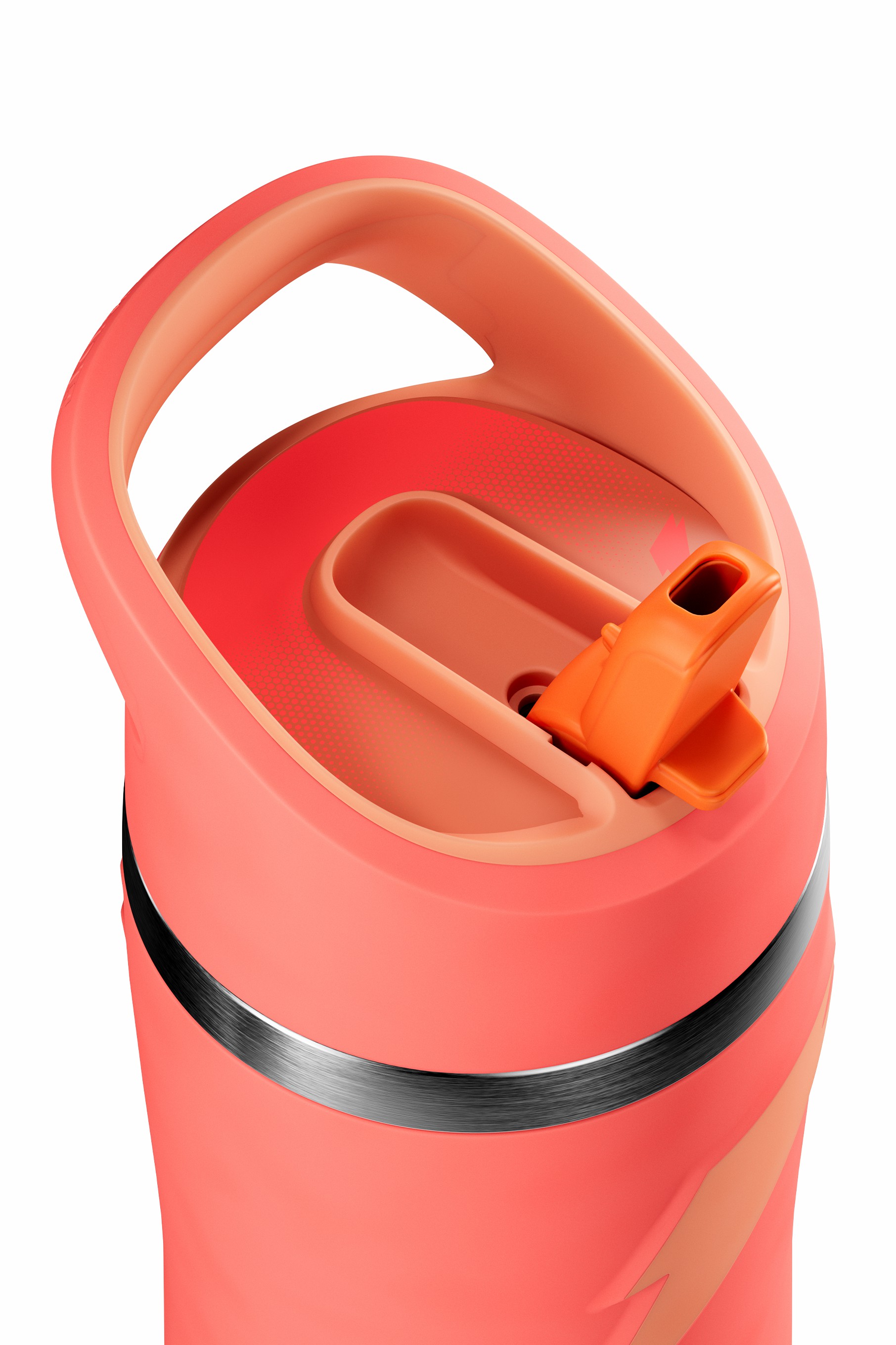 Coral Gatorade Overtime Stainless Steel Water Bottle (Straw Cap) Bundle 22oz Bottles | RHN871563