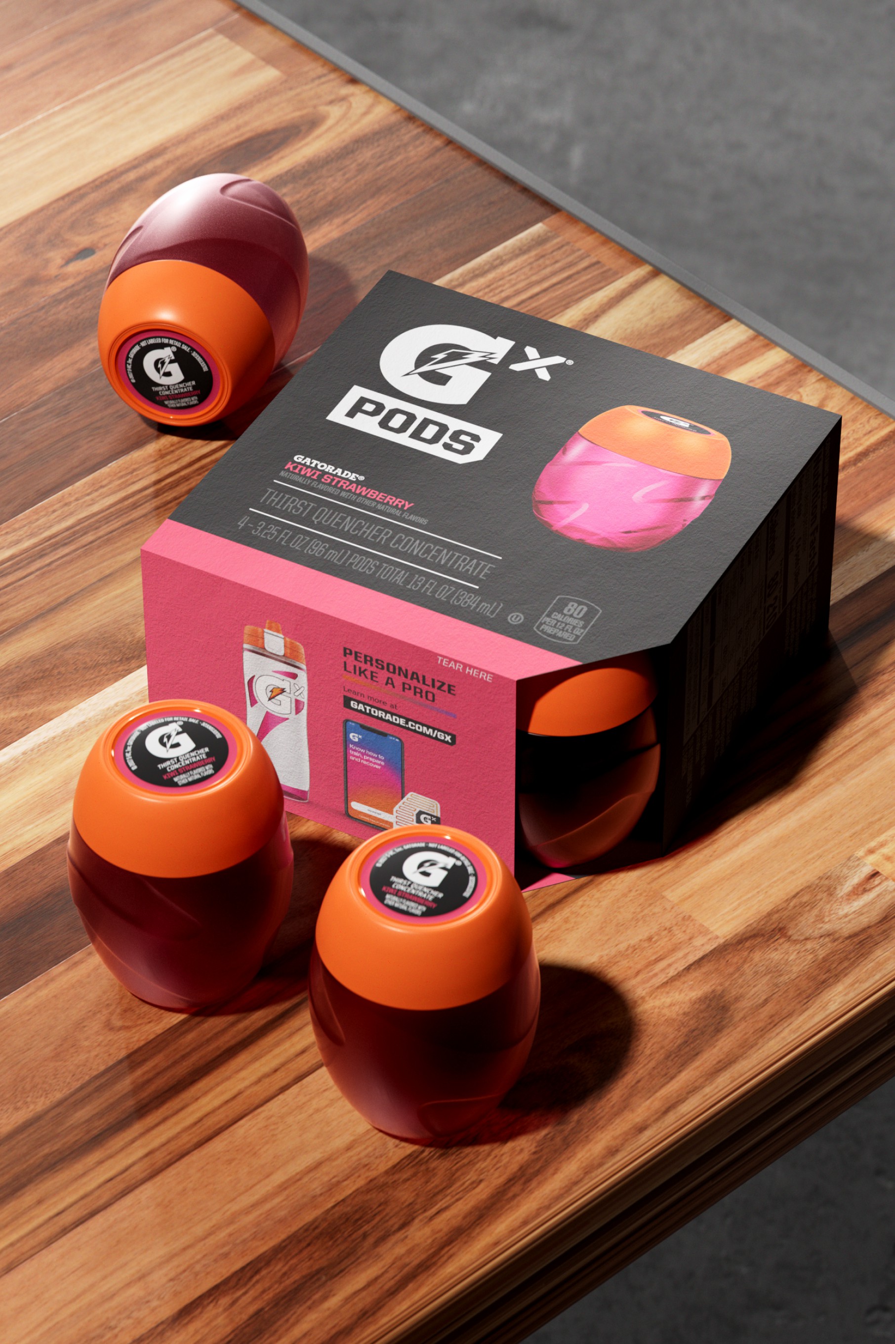 Kiwi Strawberry Gatorade Gx Pod (48 pods) Pods | UAV632078