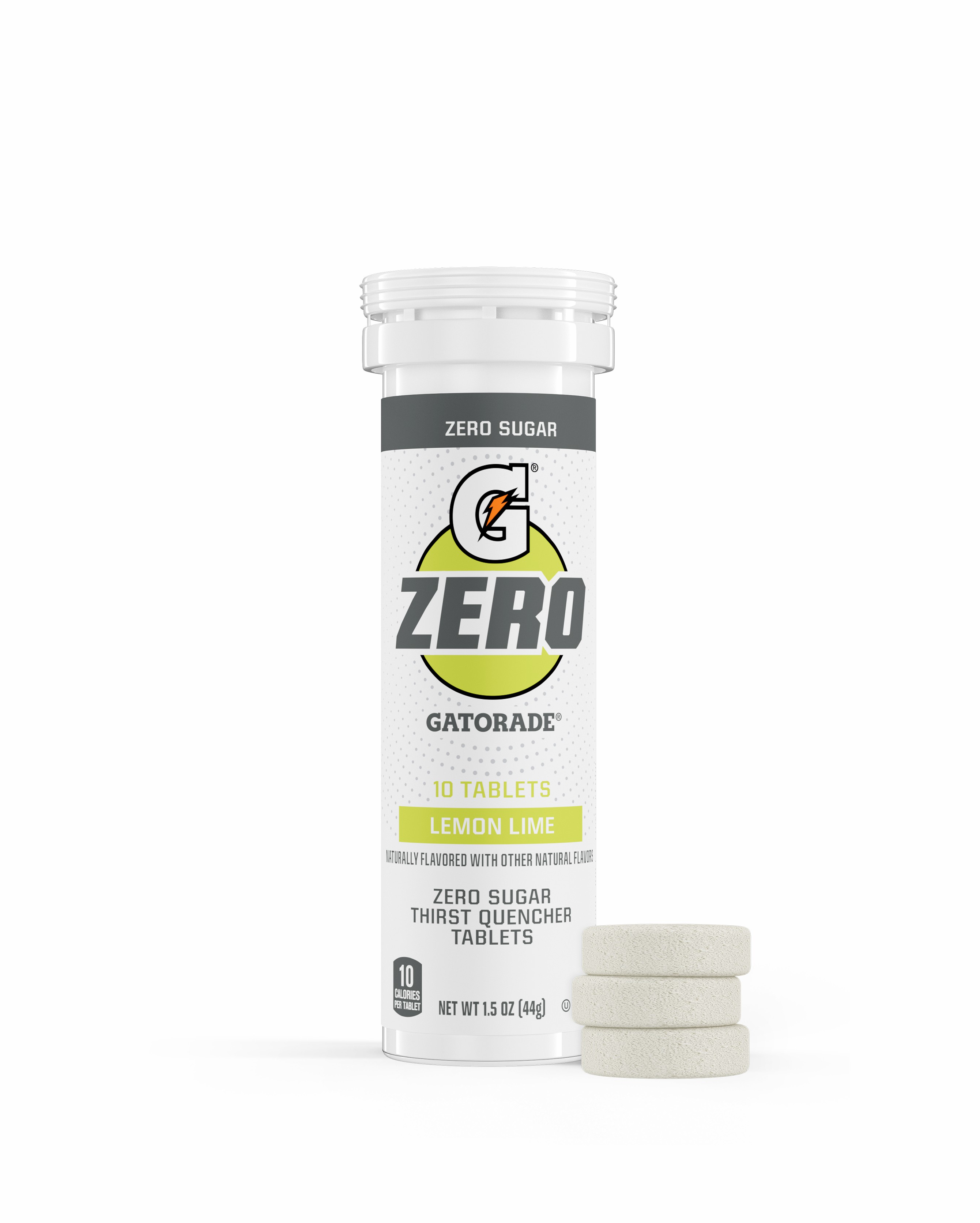 Lemon-Lime Gatorade Zero Tablets (3 tubes) Tablets | KSW832475