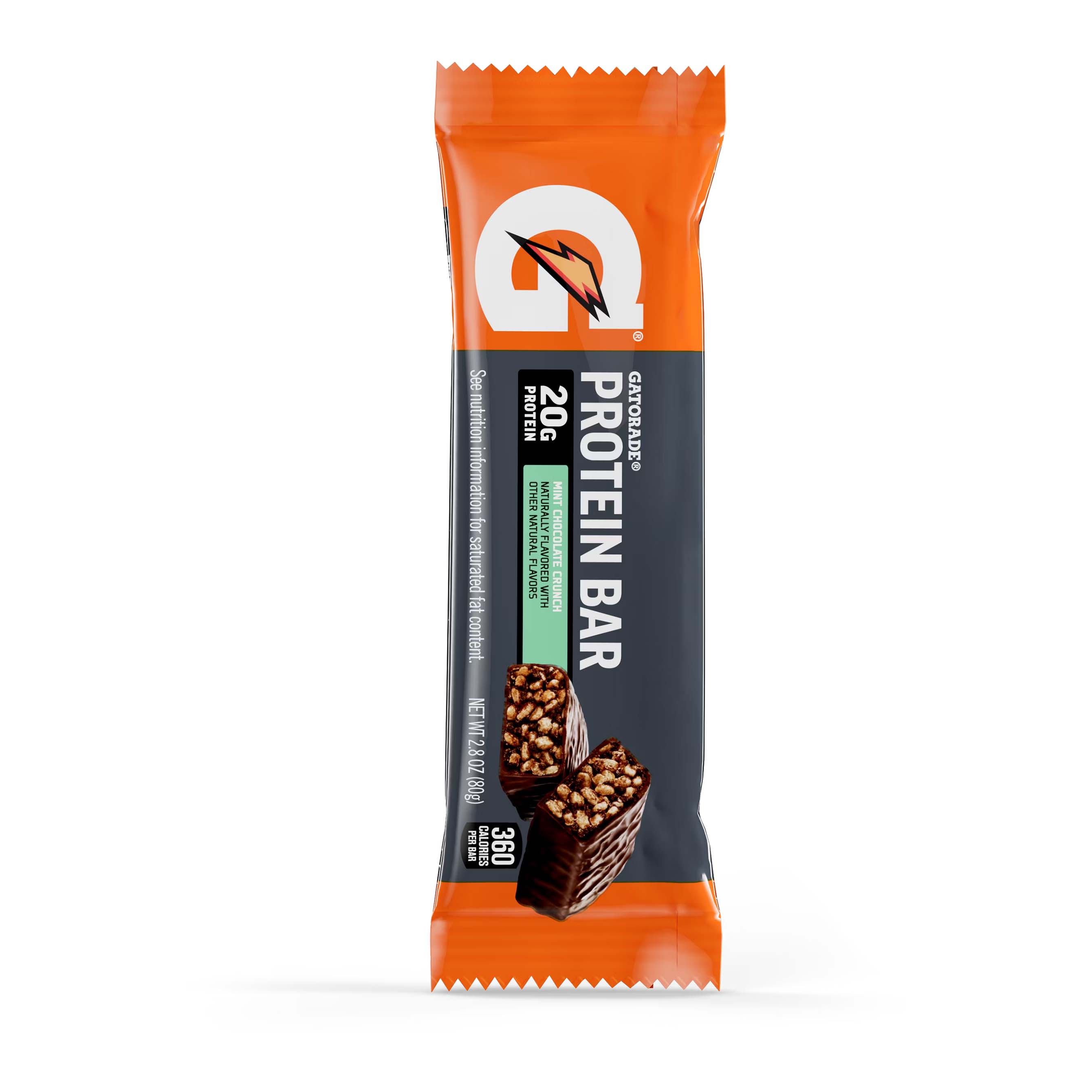 Mint Chocolate Crunch Gatorade Recover Mint Protein Bars (2.8oz) Protein Bars | PAG369805