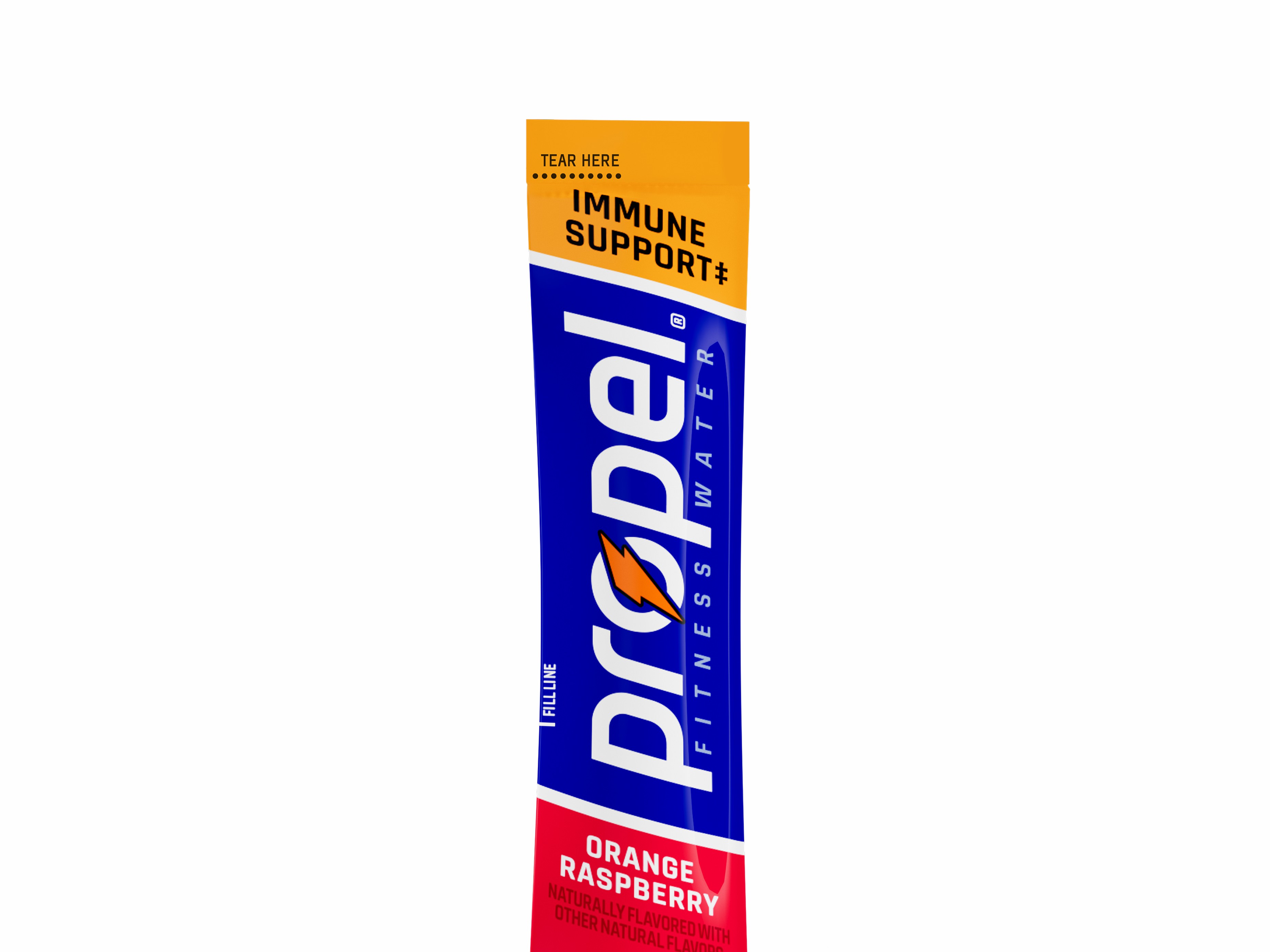 Orange Raspberry Gatorade Propel Immune Support Powder (30 sticks) Powders | KWH109534
