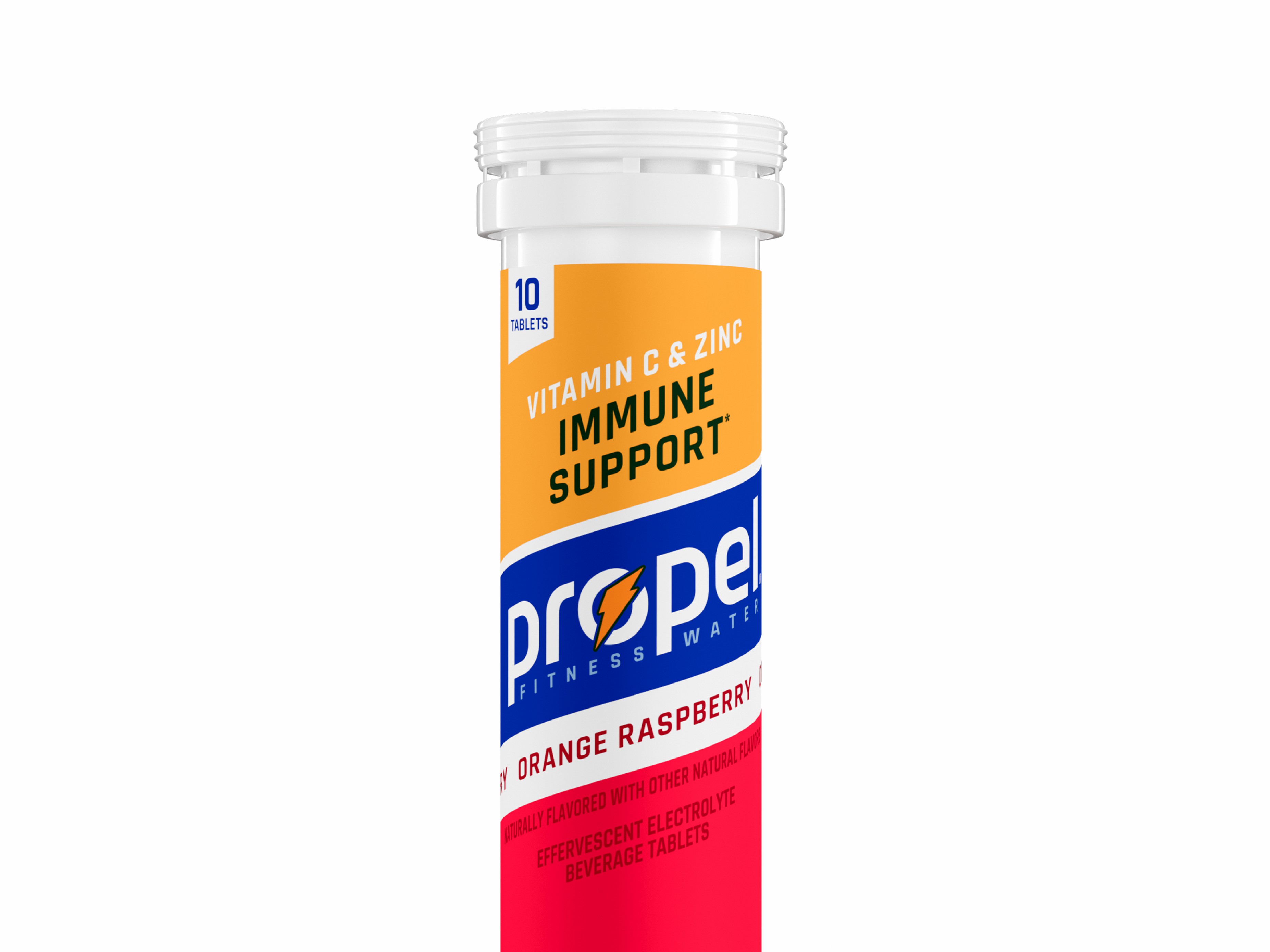 Orange Raspberry Gatorade Propel Immune Support Tablets (8 tubes) Tablets | GLW876421