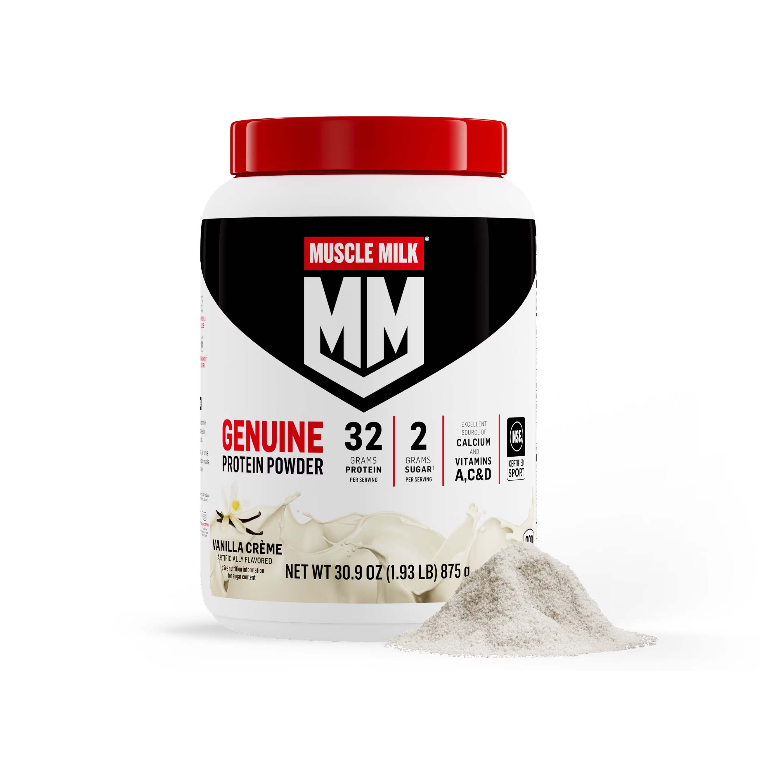 Vanilla Creme Gatorade Muscle Milk Protein Powder (30 Oz) Protein Powder | YMN930215