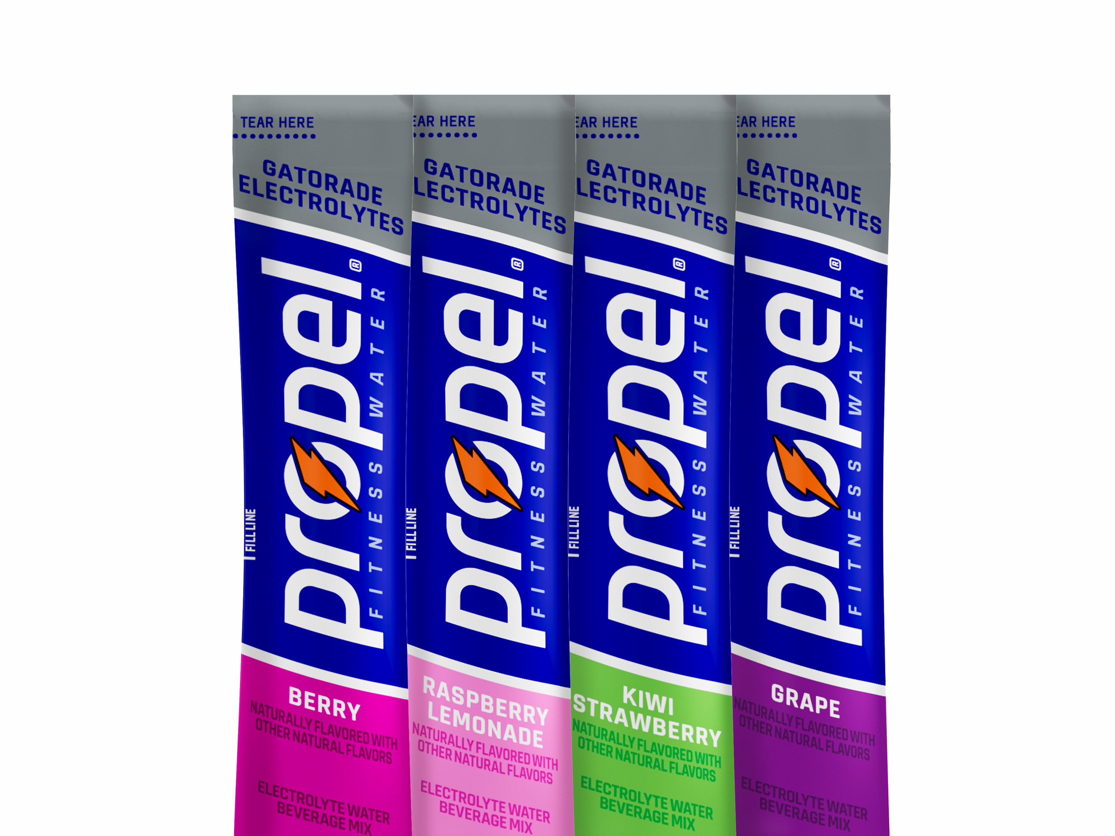 Variety Pack Gatorade Propel Powder (150 sticks) Powders | LUN586217