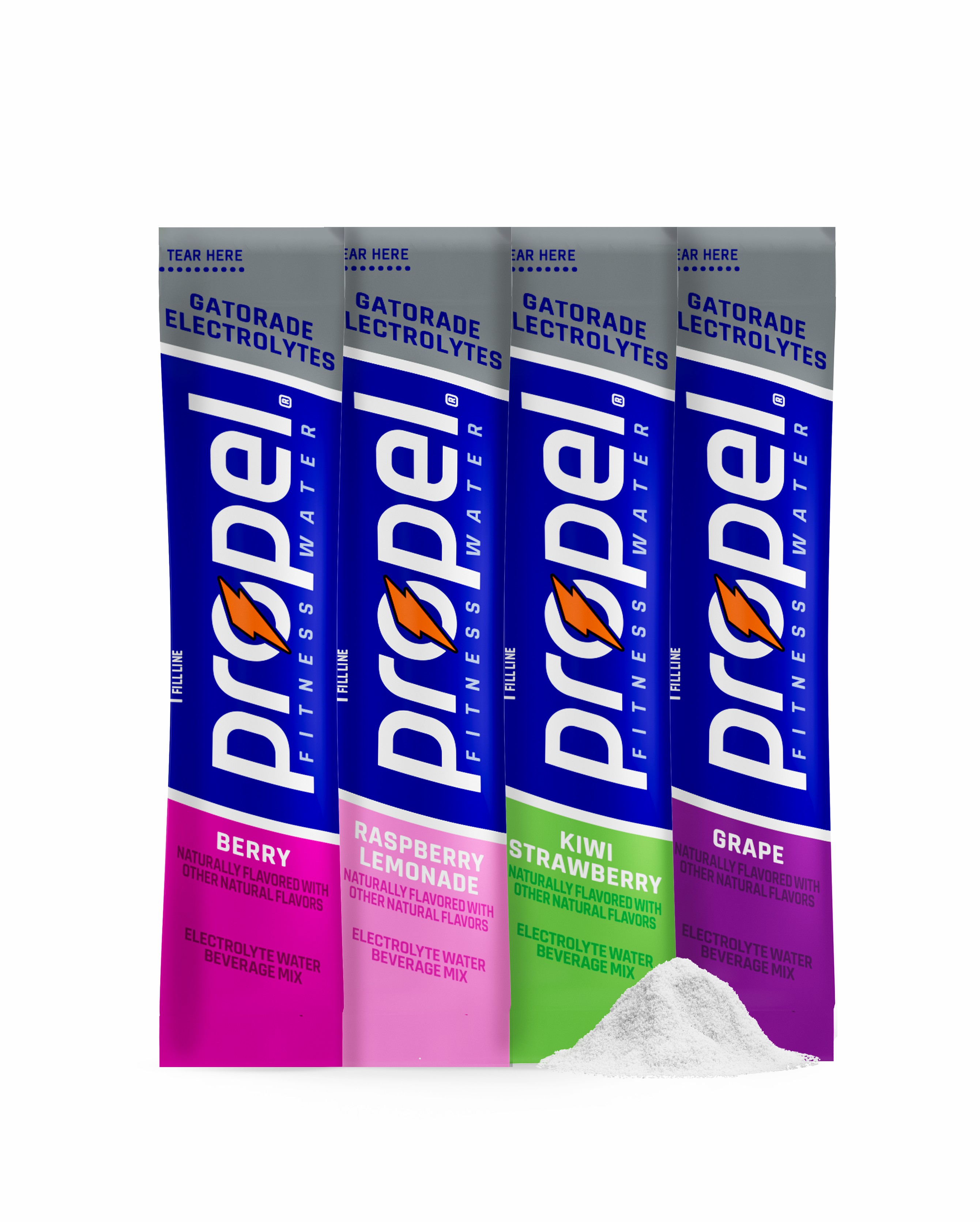 Variety Pack Gatorade Propel Powder (150 sticks) Powders | LUN586217