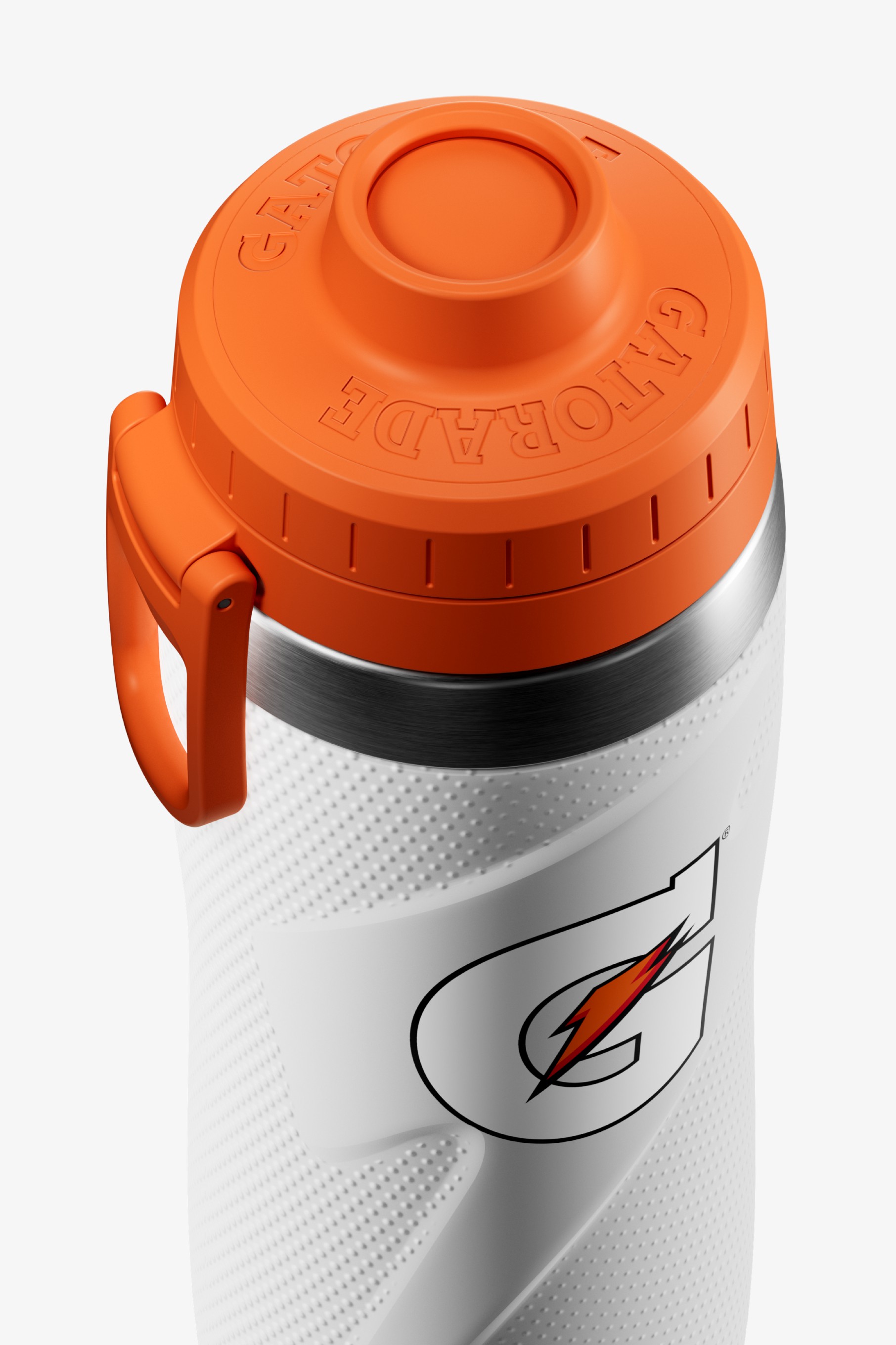 White Gatorade Stainless Steel Water Bottle (26oz) Bundle Bottles | WNG926071