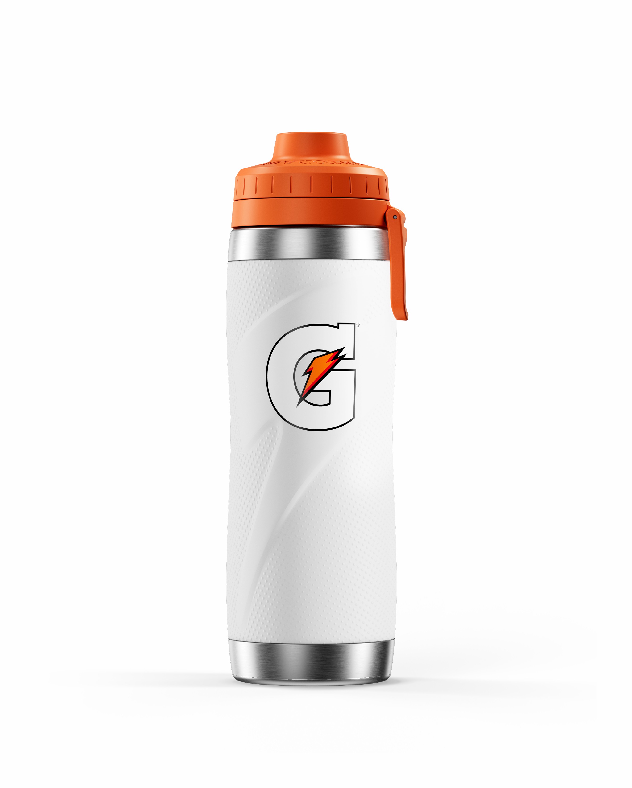 White Gatorade Stainless Steel Water Bottle (26oz) Bundle Bottles | WNG926071
