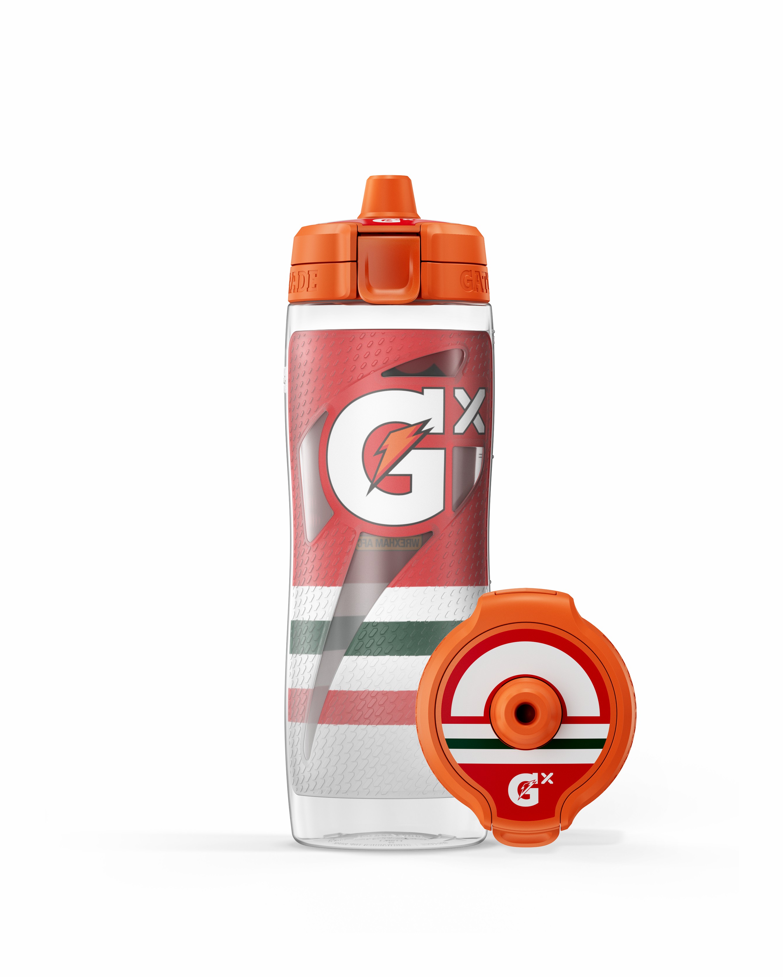 Wrexham A.F.C Gatorade Gatorade x Wrexham AFC Water Bottle (30 oz) Bottles | CMS927103