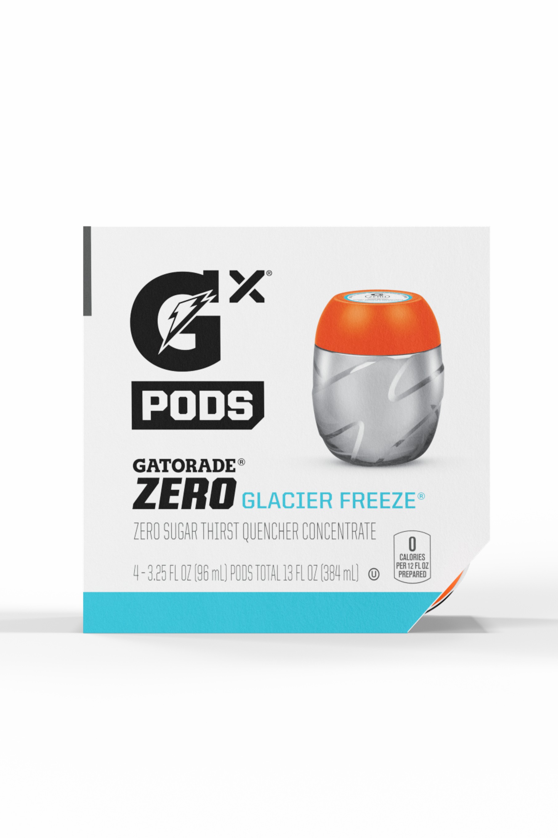 Zero Glacier Freeze Gatorade Gx Pod (48 pods) Pods | TIV931627