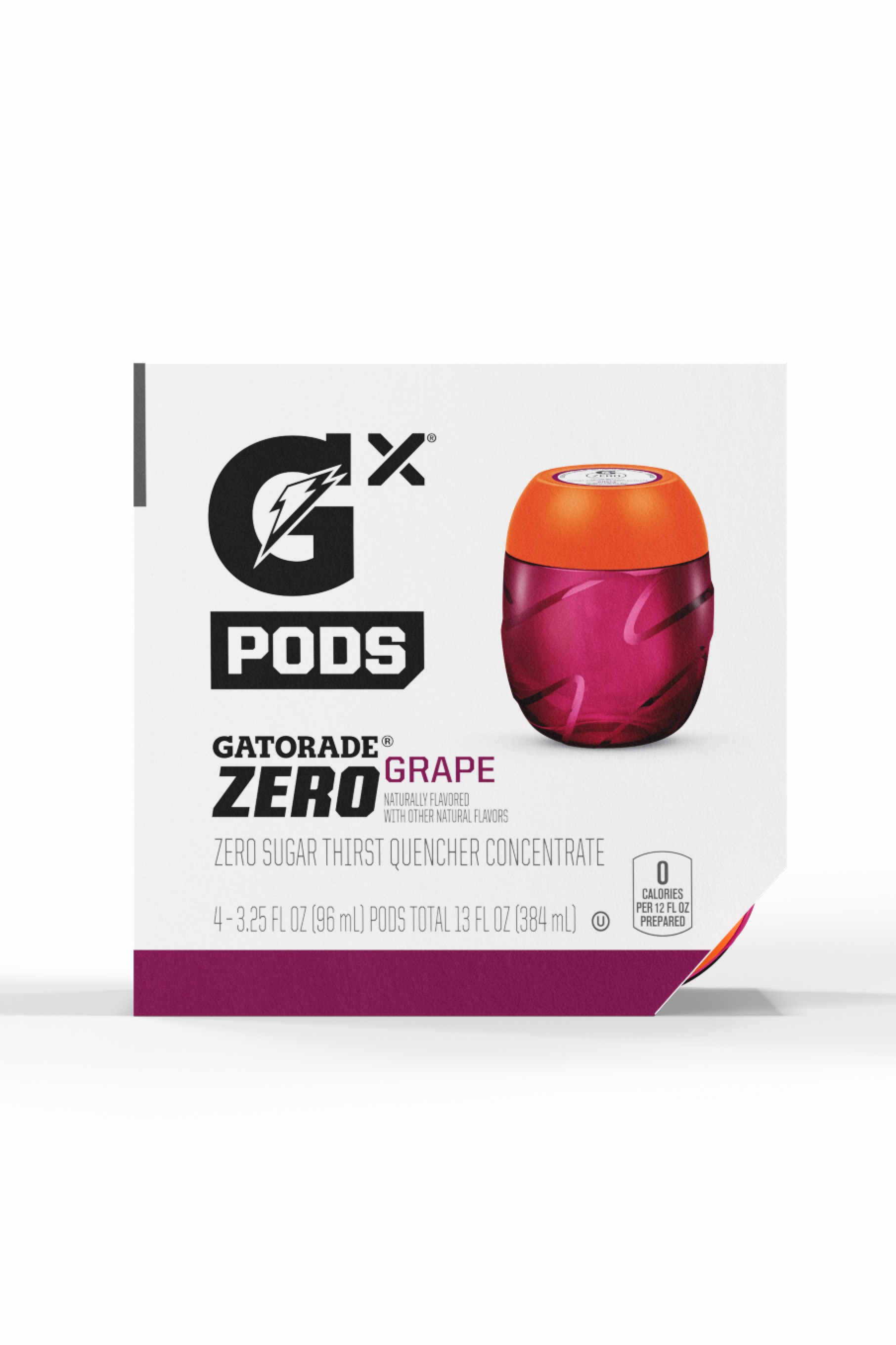 Zero Grape Gatorade Gx Pod (48 pods) Pods | VFO579621